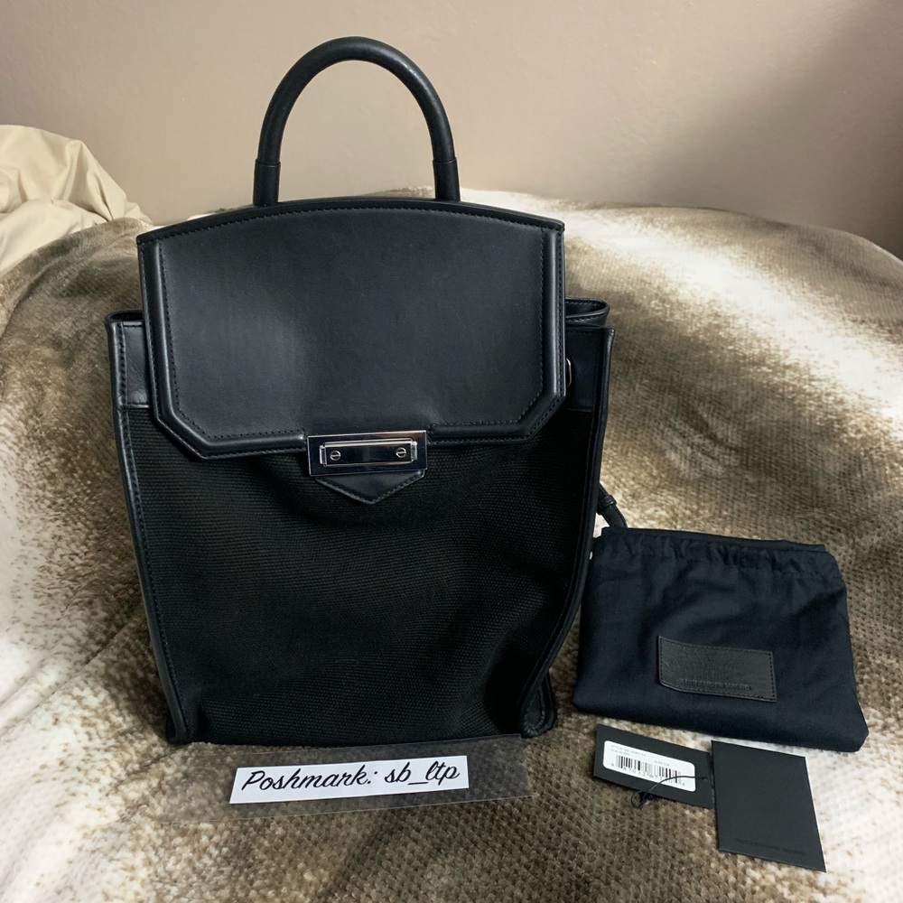 Alexander Wang Black Prisma Backpack